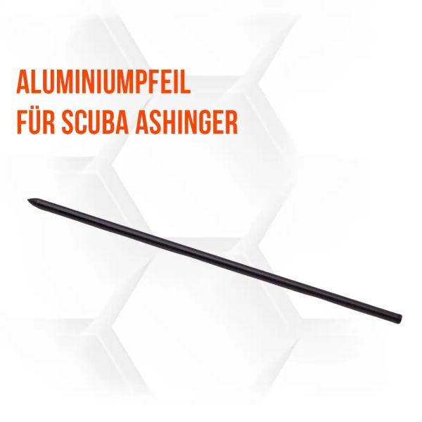 Aluminiumpfeil für Scuba Ashinger
