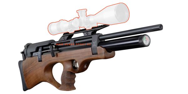 STEYR PRO X- Bullpup Extrem kompaktes 10-schüssiges Bullpup Luftgewehr 4,5mm 7,5j